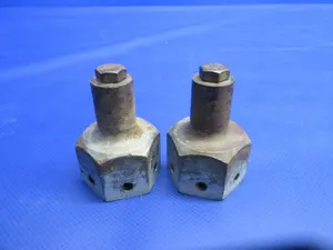 Cessna 182 / 182H Main Gear Speed Fairing Nut P/N 0441130-3 LOT OF 2 (0126-780)